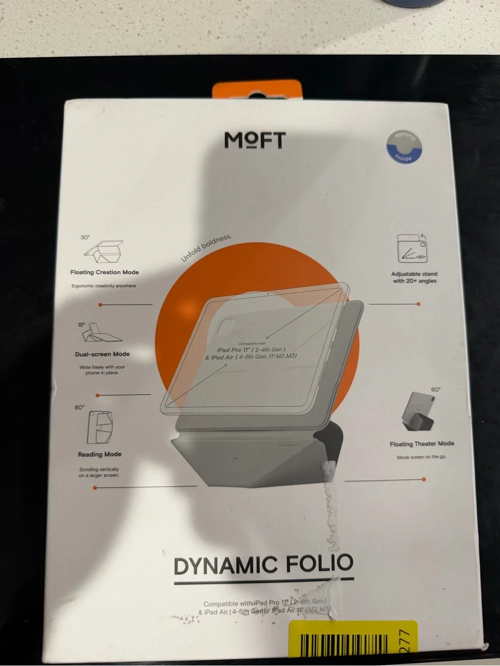 Dynamic Folio Tablet Case - Gray